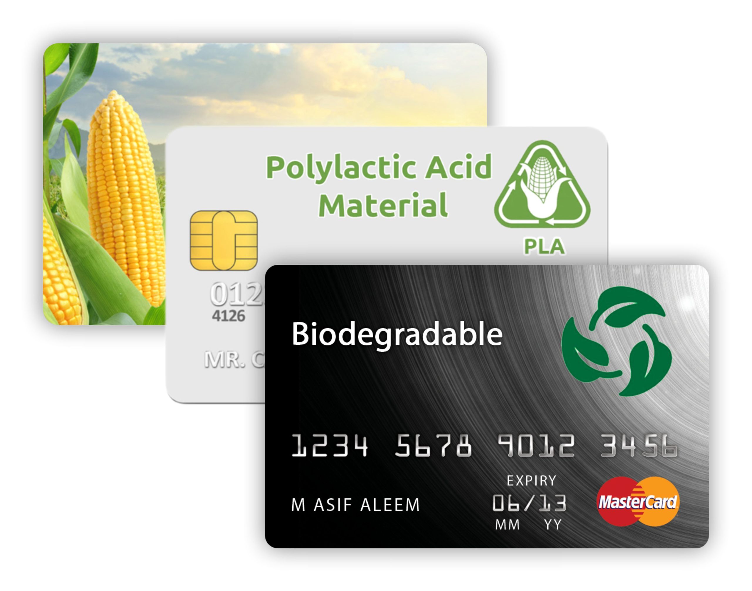 PLA bank cards